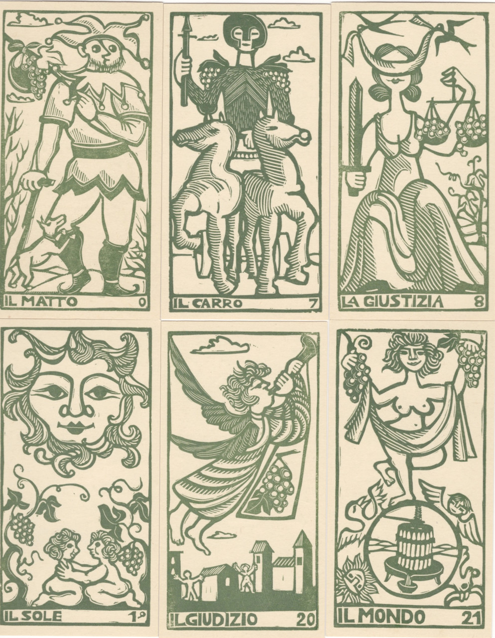 Leboroni Tarot - I Tarocchi di Mariaelisa - The Tarot Garden