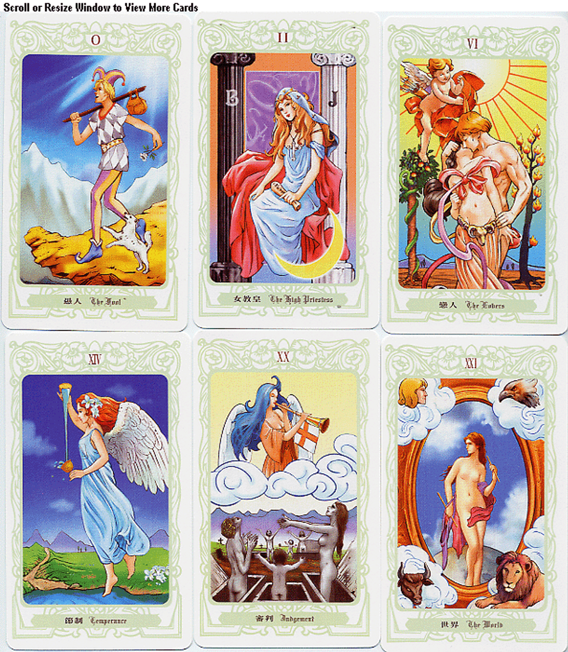 Love Tarot - The Tarot Garden