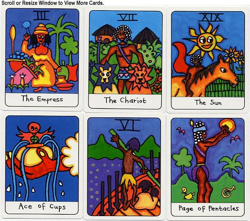 Tazama African Tarot The Tarot Garden