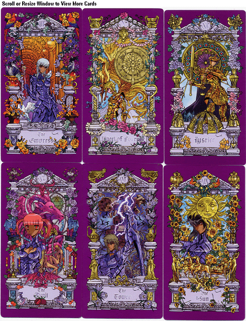 Saint Seiya: The Legend of Goldsaint Tarot Cards