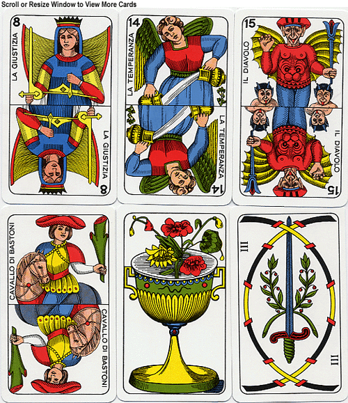 ●○● Tarocco ligure piemonte ●○● Tarocco Ligure Piemontese - The Tarot Garden
