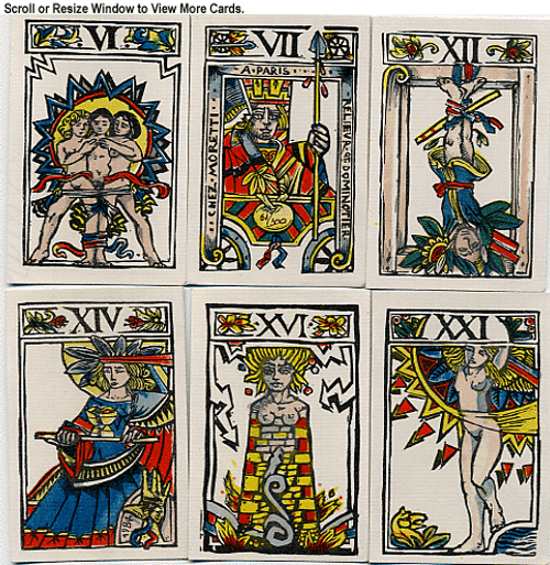 Tarot Moretti - Carte a l'usage des joueur de Tarot