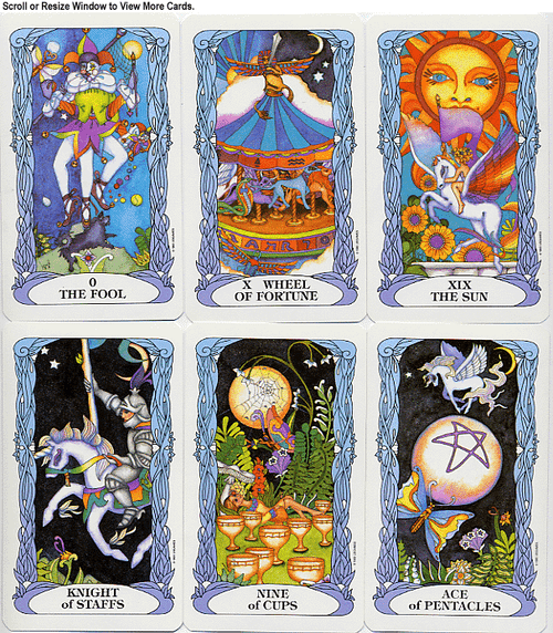 Tarot of a Moon Garden