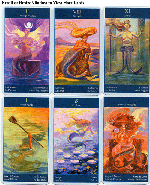 Tarot of the Mermaids (miniature edition)