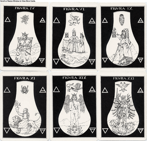 The Alchemical Tarot (black-and-white version)