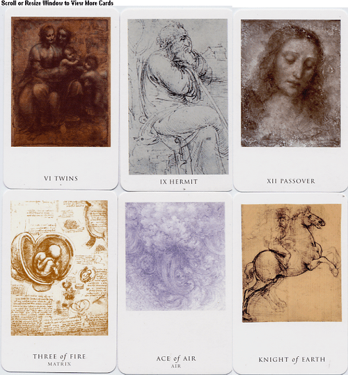 The Da Vinci Enigma Tarot The Tarot Garden