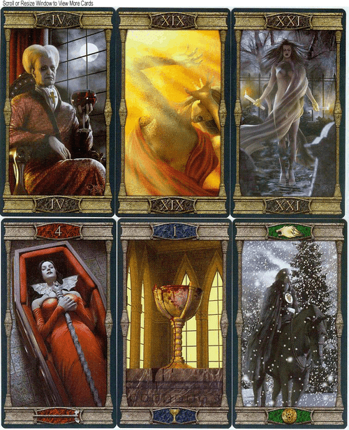 The Vampires Tarot of the Eternal Night (deck/book kit)