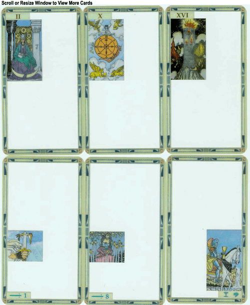 Baraja De Tarot Transparente Elegante - Cartas De PVC 3D, Con Guía En Inglés, Para Principiantes Y Expertos