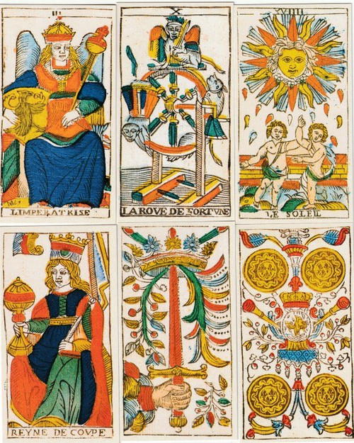 Tarot Claude Burdel 1751