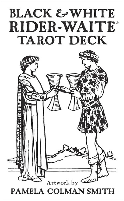 Black & White Rider-Waite Tarot Deck Black & White Rider-Waite Tarot Deck