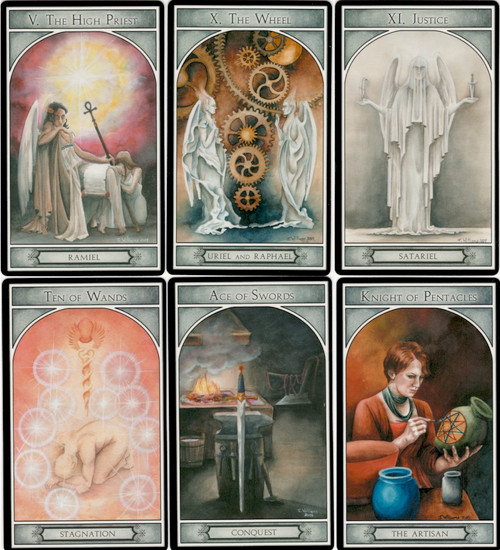 Tarot - Themes - Angels & Saints - Page 1 - The Tarot Garden