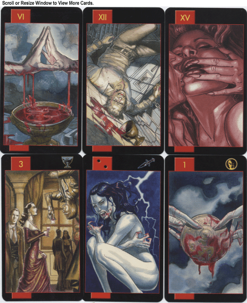 Gothic Tarot of Vampires Gothic Tarot of Vampires
