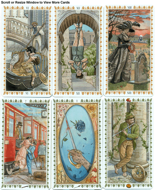 Romantic Tarot - The Tarot Garden