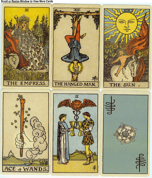 rider waite smith tarot deck