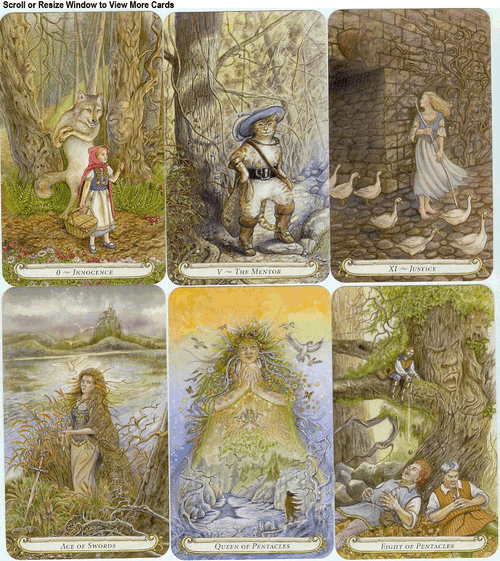 The Fairy Tale Tarot (Llewellyn) The Tarot Garden