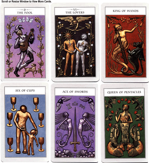 The Secret Tarots - The Tarot Garden