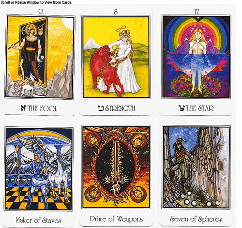 The Servants of the Light Tarot - The Tarot Garden