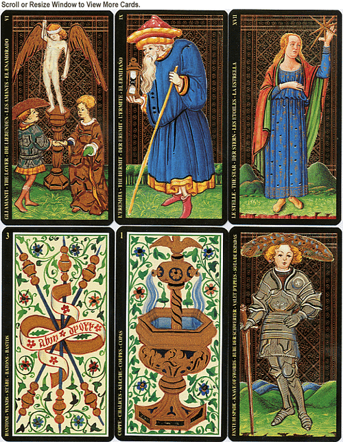 The Visconti Tarots (Lo Scarabeo Original Gold Foil Edition) - The