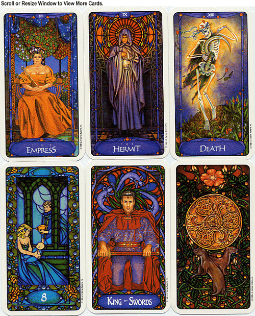 Art Nouveau Tarot - The Tarot Garden