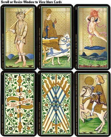 Visconti Tarot - Miniature Edition (Lo Scarabeo) - The Tarot Garden