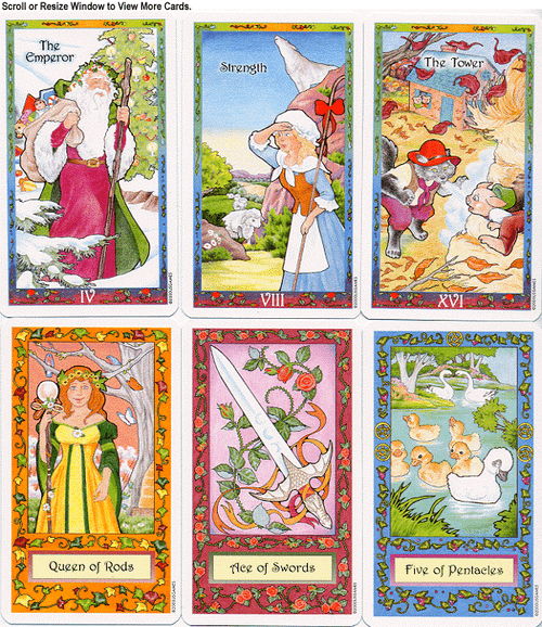 Whimsical Tarot - The Tarot Garden