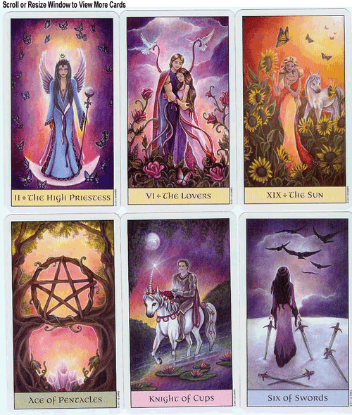 Crystal Visions Tarot - The Tarot Garden