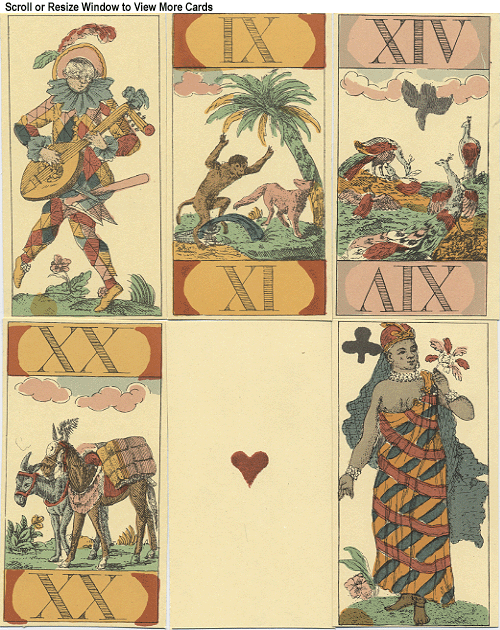 Das La Fontaine-Tarock - The Tarot Garden