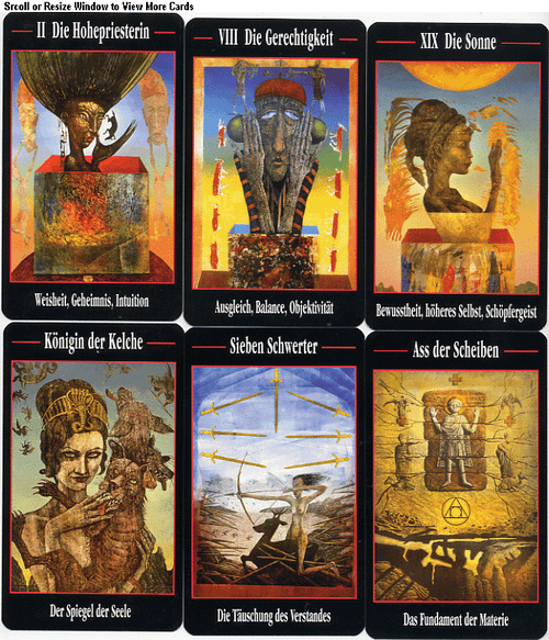 Der Akron Tarot The Tarot Garden