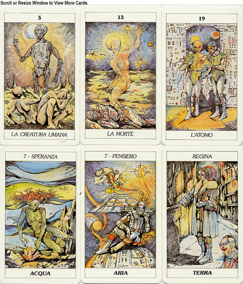Future Solleone Tarot - The Tarot Garden