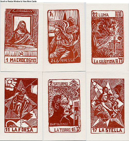 i 22 Arcani di Leonardo - The Tarot Garden