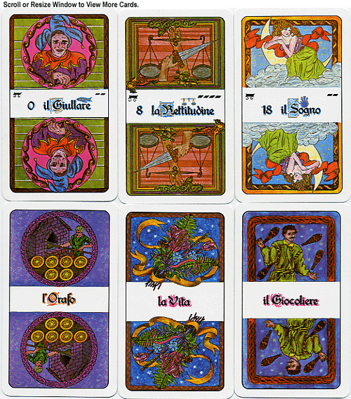 Modiano Alan Tarot - 78 Kaarten Met Klassieke Motieven Door Orell