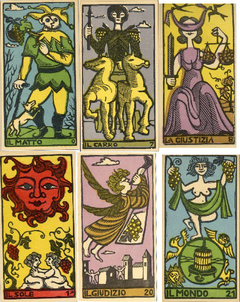 Leboroni Tarot - I Tarocchi di Mariaelisa - The Tarot Garden