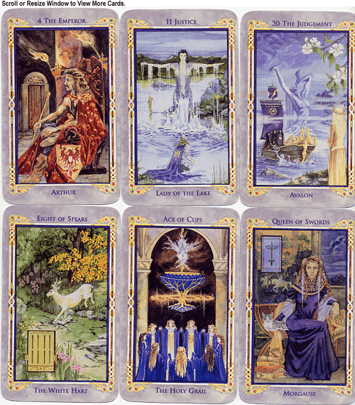 絶版　LEGEND THE ARTHURIAN TAROT Legend: the Arthurian Tarot - The Tarot Garden