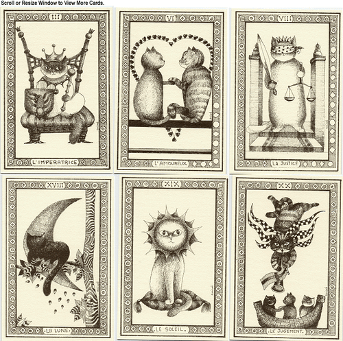 Tarot Marseille Chat