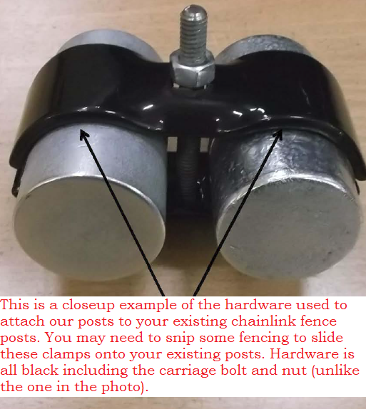 Fence Kit 6 Extend Up To 10 feet (Chain Link)