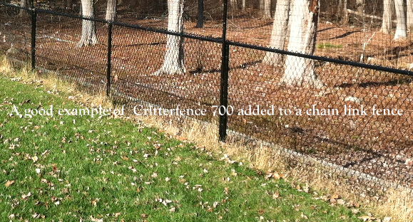 Fence Kit 6 Extend Up to 106 Inches (Chain Link) by Critterfence