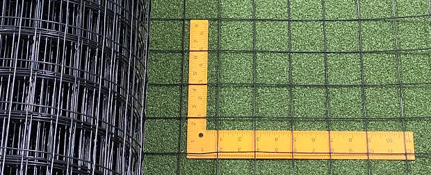 Critterfence® 5x100 Metal Fence (Black – Welded Wire – 2x2 Inch)