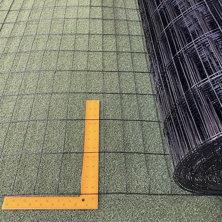 Critterfence 5x100 Metal Fence (Black - Welded Wire - 2x4 Inch)