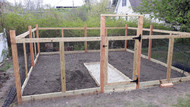 Five Foot Frame With Metal