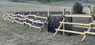 Bill's Buck and Rail Fence With Critterfence