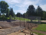 All Metal Fence Kit With Corners and Tension