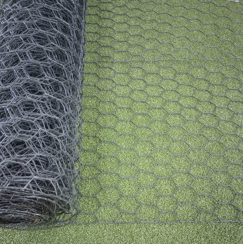 Critterfence® 7.5x100 Metal Fence (Black – Hex Wire – 1x1 Inch)
