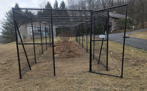 Fence Kit With Top 3 (7.5ft x 30ft, Poly)