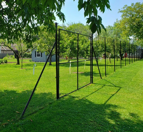 PP 6 ft Tall x 8ft Wide Single Leaf Gate