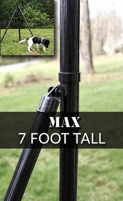 7 Foot End Post With One Brace