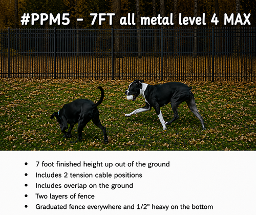 #PPM5 – 7FT all metal level 4 MAX