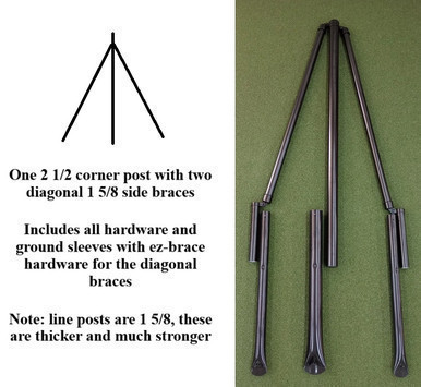pp 5FT CORNER 2 BRACE