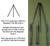 PP 7ft corner post with 2 braces