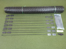 Fence Kit 21 Extend Up Three Extra Feet (Aluminum/Wood)