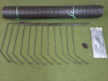 Fence Kit Retrofit 2 No-Climb (Extenders to be Screwed Onto Your Existing Post)